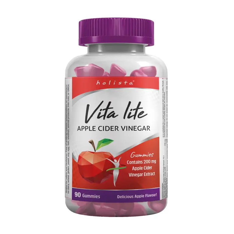 فيتا لايت جاميز - حبوب خل التفاح لدعم الجهاز الهضمي