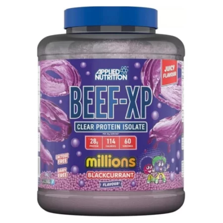 أبلايد نيوترشن - بيف إكس بي مسحوق بروتين بنكهة عنب فيمتو (1.8 كجم)