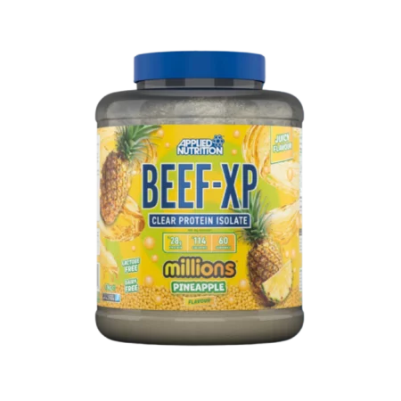 أبلايد نيوترشن - بيف إكس بي مسحوق بروتين بنكهة الاناناس (1.8 كجم)