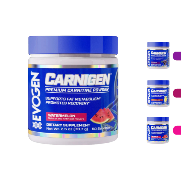 ايفوجين - كارنيجن مسحوق كارنيتين لحرق الدهون (50 حصة) Evogen Carnigen ايفوجين - كارنيجن مسحوق كارنيتين لحرق الدهون (50 حصة) Evogen Carnigen